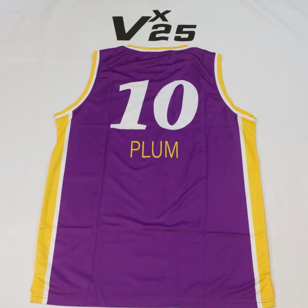 NEW Men's Los Angeles Sparks Kelsey Plum #10 Purple Home Jersey Size Medium - Picture 5 of 7